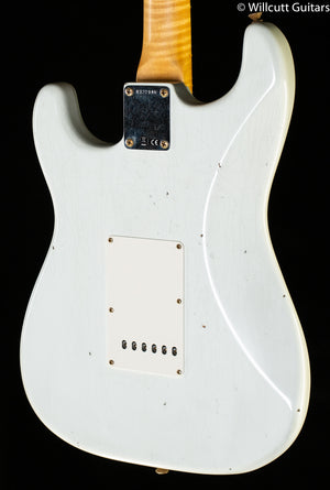 Fender Custom Shop Willcutt True '62 Stratocaster Journeyman Relic Olympic White 60s Oval C