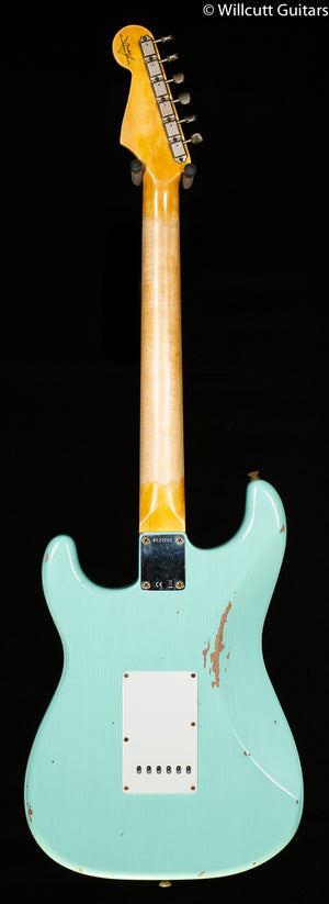 Fender Custom Shop "The 63" 1963 Stratocaster Relic Surf Green 65 C (151)