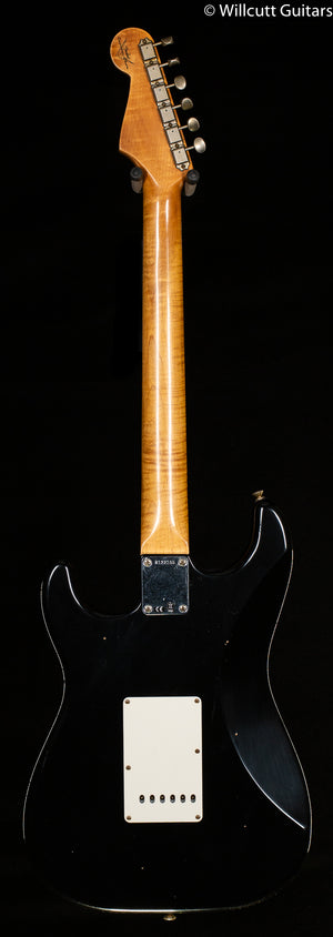 Fender Custom Shop Willcutt True '62 Stratocaster Journeyman Relic Black 60s C (155)