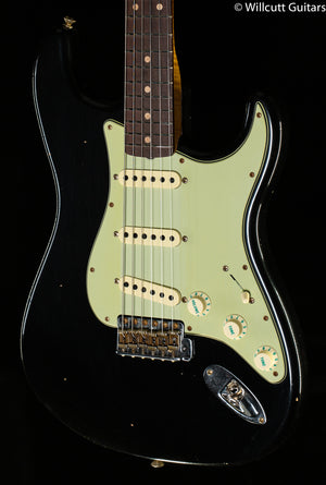 Fender Custom Shop Willcutt True '62 Stratocaster Journeyman Relic Black 60s C (155)