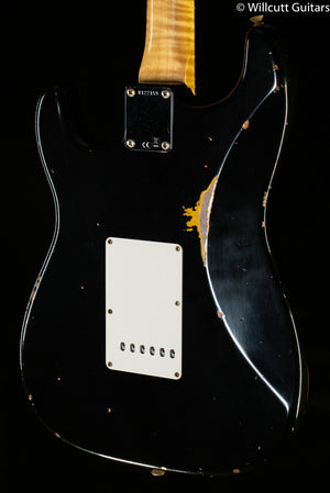 Fender Custom Shop Willcutt True '62 Stratocaster Journeyman Relic Black over 3TS '59 C
