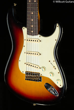 Fender Custom Shop Willcutt True '62 Stratocaster Journeyman Relic 3-Tone Sunburst 60s Oval C