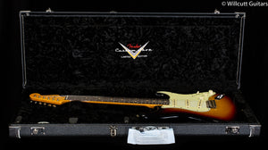 Fender Custom Shop Willcutt True '62 Stratocaster Journeyman Relic 3-Tone Sunburst 60s Oval C