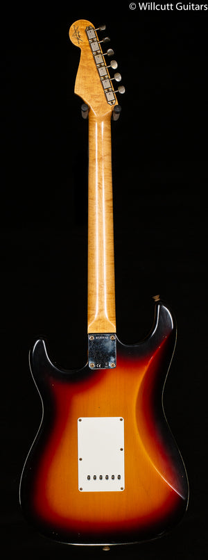 Fender Custom Shop Willcutt True '62 Stratocaster Journeyman Relic 3-Tone Sunburst 60s Oval C