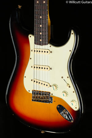 Fender Custom Shop Willcutt True '62 Stratocaster Journeyman Relic 3-Tone Sunburst 60s Oval C