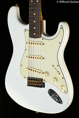 Fender Custom Shop Willcutt True '62 Stratocaster Journeyman Relic Olympic White 59 C