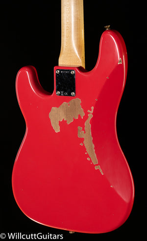 Fender Custom Shop Pino Palladino Signature Precision Bass Rosewood Fingerboard Fiesta Red over Desert Sand (377)