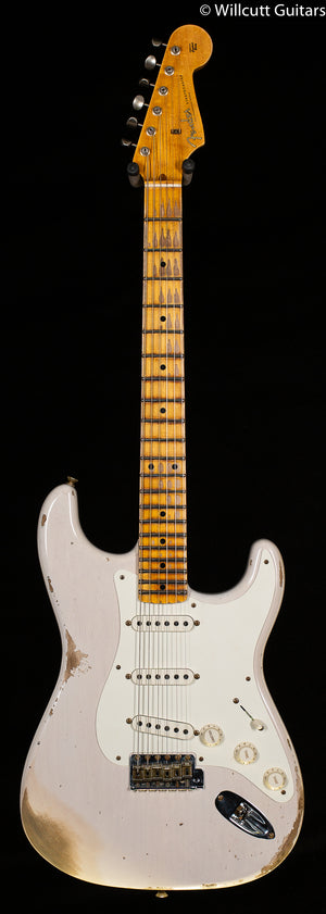 Fender Custom Shop 1956 Stratocaster Heavy Relic White Blonde (591)