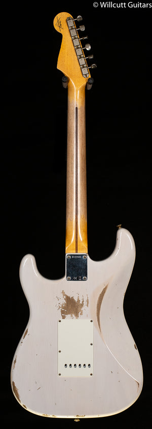 Fender Custom Shop 1956 Stratocaster Heavy Relic White Blonde (591)