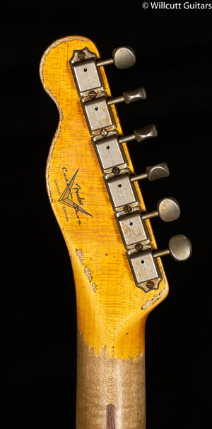 Fender Custom Shop LTD 1951 Telecaster Super Heavy Relic Aged Nocaster Blonde (870)