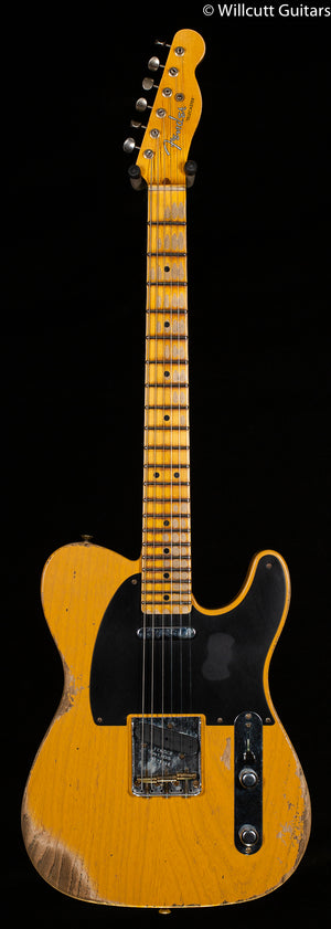 Fender Custom Shop 1952 Telecaster Heavy Relic Butterscotch Blonde (094)
