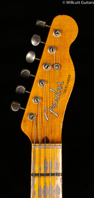 Fender Custom Shop 1952 Super Heavy Relic Aged Nocaster Blonde (688)
