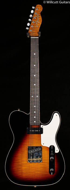 Fender Custom Shop Artisan P90 Flame Maple Telecaster Aged Antique Burst (919)