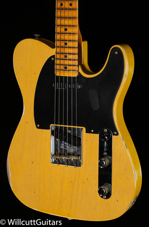 Fender Custom Shop 1950 Double Esquire Relic Aged Nocaster Blonde (414)