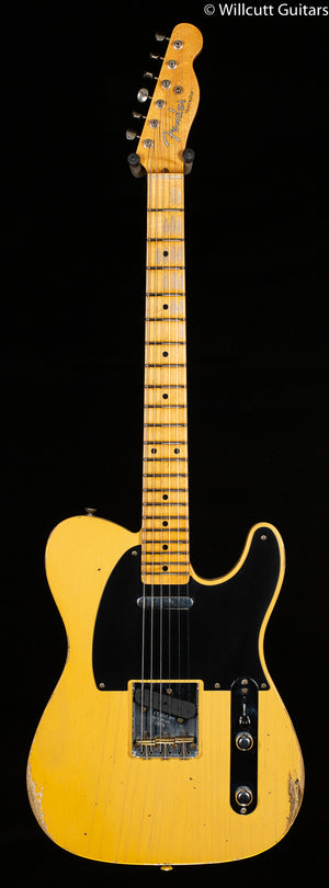 Fender Custom Shop 4/54 Blackguard Tele Blonde Willcutt Limited Nocaster "U" (071)