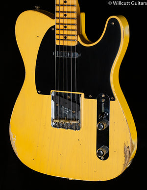 Fender Custom Shop 4/54 Blackguard Tele Blonde Willcutt Limited Nocaster "U" (071)
