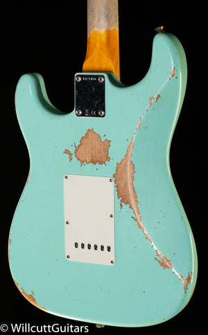 Fender Custom Shop 1961 Stratocaster Heavy Relic Surf Green (466)