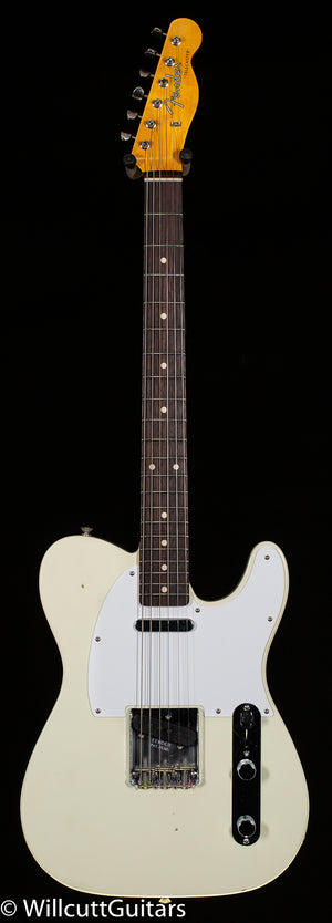 Fender Custom Shop Jimmy Page Signature Telecaster Journeyman Relic Rosewood Fingerboard White Blonde (860)