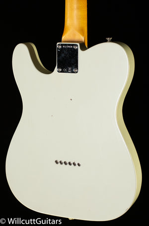 Fender Custom Shop Jimmy Page Signature Telecaster Journeyman Relic Rosewood Fingerboard White Blonde (860)
