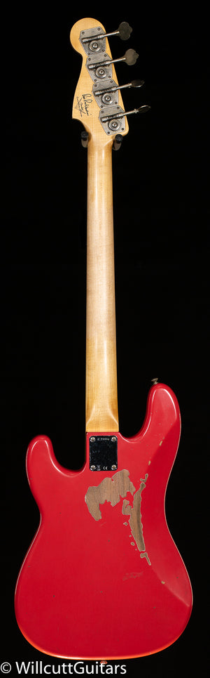 Fender Custom Shop Pino Palladino Signature Precision Bass Rosewood Fingerboard Fiesta Red over Desert Sand (996)