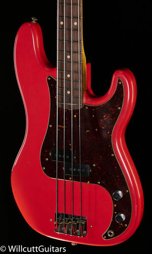 Fender Custom Shop Pino Palladino Signature Precision Bass Rosewood Fingerboard Fiesta Red over Desert Sand (996)