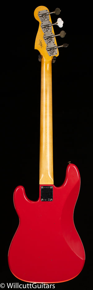 Fender Custom Shop 1963 Precision Bass Journeyman Relic Aged Fiesta Red (016)