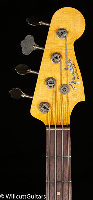 Fender Custom Shop 1963 Precision Bass Journeyman Relic Aged Fiesta Red (016)