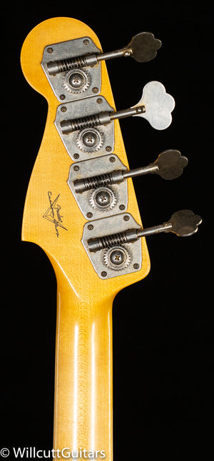Fender Custom Shop 1963 Precision Bass Journeyman Relic Aged Fiesta Red (016)