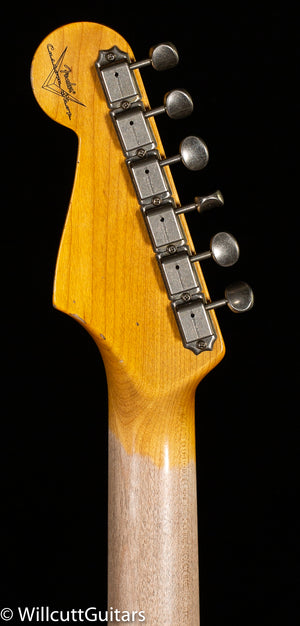 Fender Custom Shop 1960 Stratocaster Heavy Relic 3-Tone Sunburst (127)