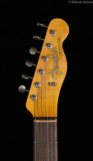 Fender Custom Shop 63 TELECASTER Heavy Relic Super Faded Surf Green