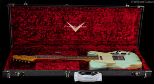 Fender Custom Shop 63 TELECASTER Heavy Relic Super Faded Surf Green