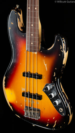 Fender Custom Shop Jaco Pastorius Tribute Jazz Bass 3-Color Sunburst (679)