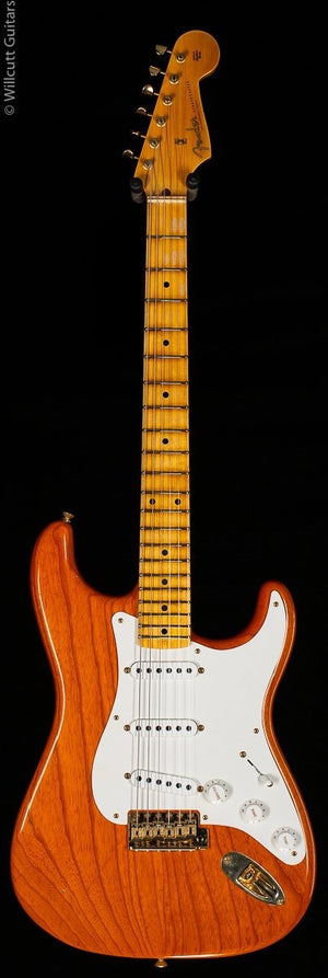 Fender Custom Shop '57 "Refin" Strat Sunset Orange Trans Willcutt Limited