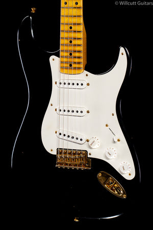 Fender Custom Shop '57 "Refin" Strat Black Willcutt Limited (648)