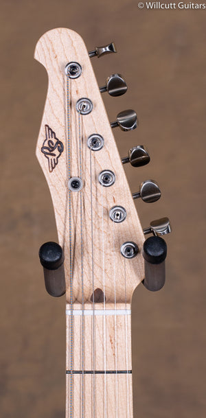 RS Guitarworks T Style Woodburne Taos Turquoise Barnburned