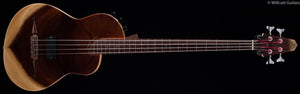 Rick Turner Renaissance RB-4 Bass Fretless Monkey Pod Bass Guitar (587)