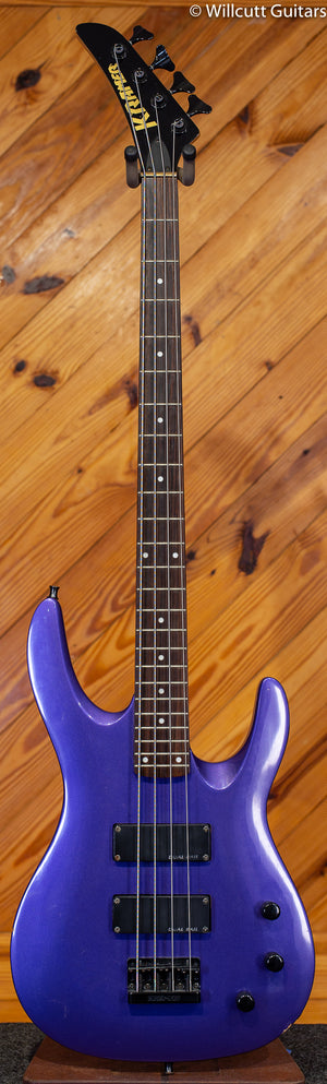 Kramer USED Bass Purple w/case Bass Guitar