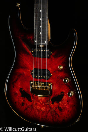 Ernie Ball Music Man Jason Richardson Signature Cutlass HH Rorschach Red (111)