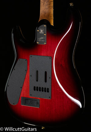 Ernie Ball Music Man Jason Richardson Signature Cutlass HH Rorschach Red (111)