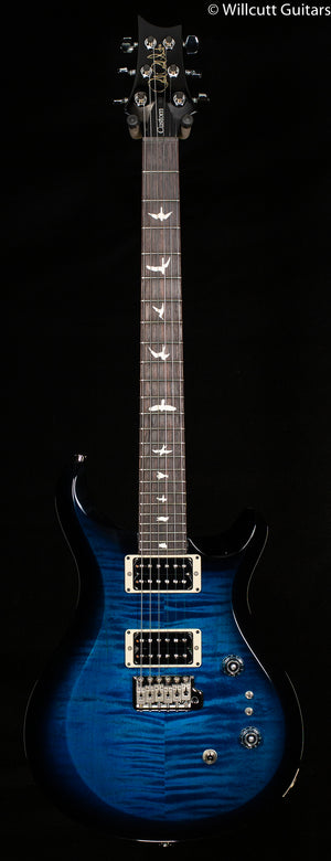 PRS S2 Custom 24-08 Maple Top Custom Color Whale Blue Smokeburst (553)