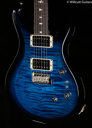 PRS S2 Custom 24-08 Maple Top Custom Color Whale Blue Smokeburst (553)