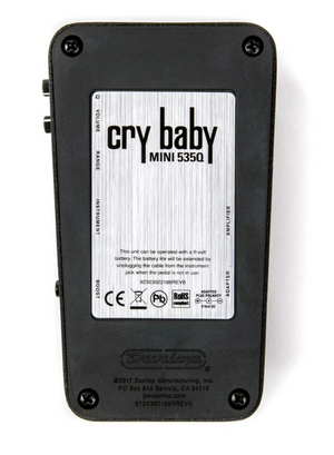 Dunlop Cry Baby Mini Wah