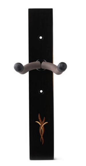 Taylor Guitar Hanger, Crelicam Ebony, Bouquet Myrtlewood/Boxwood Inlay #70193
