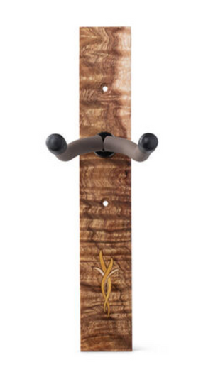 Taylor Guitar Hanger, Koa, Bouquet Maple/Boxwood Inlay #70205