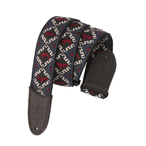PRS Jacquard Hootenanny Style 2" Strap Red, White & Blue Birds
