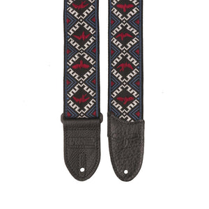 PRS Jacquard Hootenanny Style 2" Strap Red, White & Blue Birds