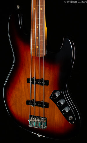 Fender Jaco Pastorius Tribute Jazz Bass Fretless 3-Color Sunburst Bass Guitar