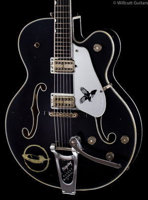 Gretsch G6136T-CSTRR Custom Shop Rich Robinson "Magpie" Bigsby® Ravens's Breast Blue Relic (801)
