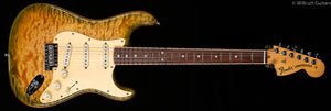 Fender Dealer Event Select Stratocaster Quilt Top Green Yellow