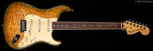 Fender Dealer Event Select Stratocaster Quilt Top Green Yellow